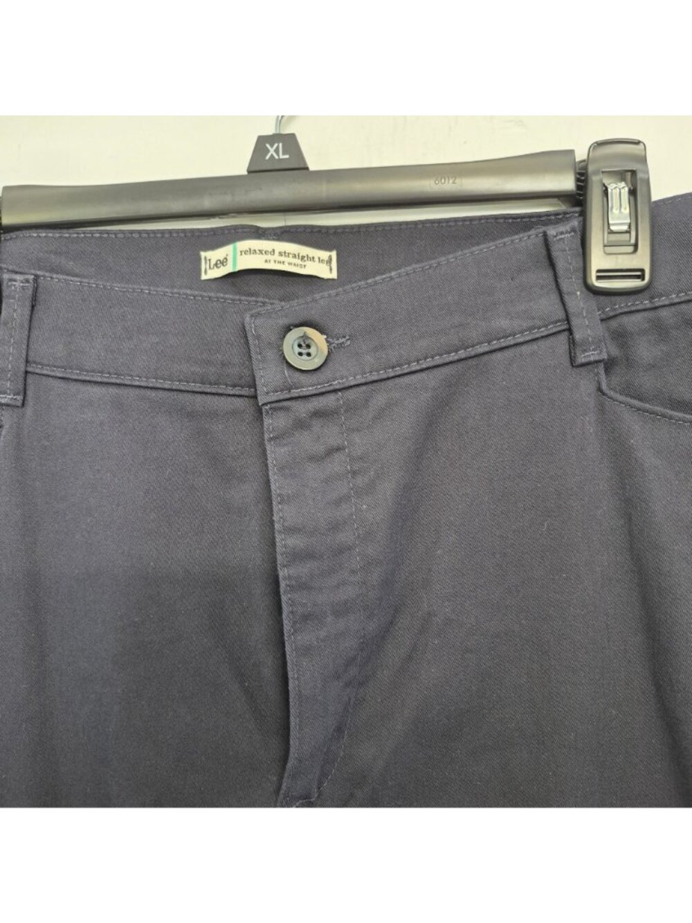 Lee Women's Navy Relaxed Straight Leg Pants Size 22 NWT - Picture 3 of 10
